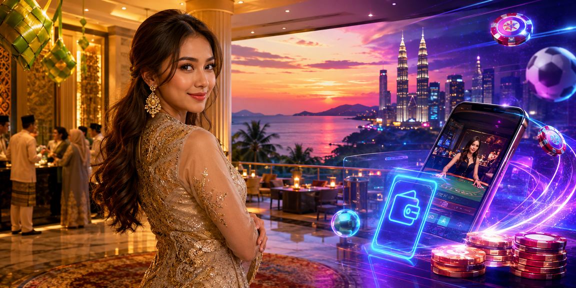 Pemain di Kedah mengakses platform pertaruhan 5243 semasa Hari Raya