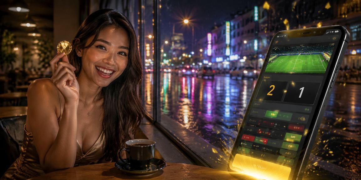 Pemain mengakses kasino mudah alih dan slot 5243 di Seremban Malaysia